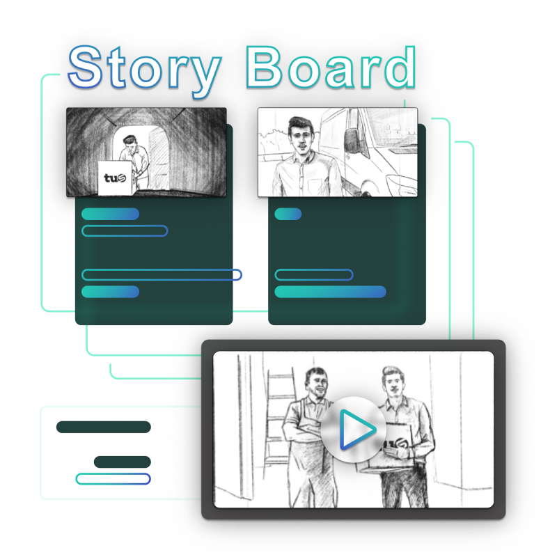 pre production story board