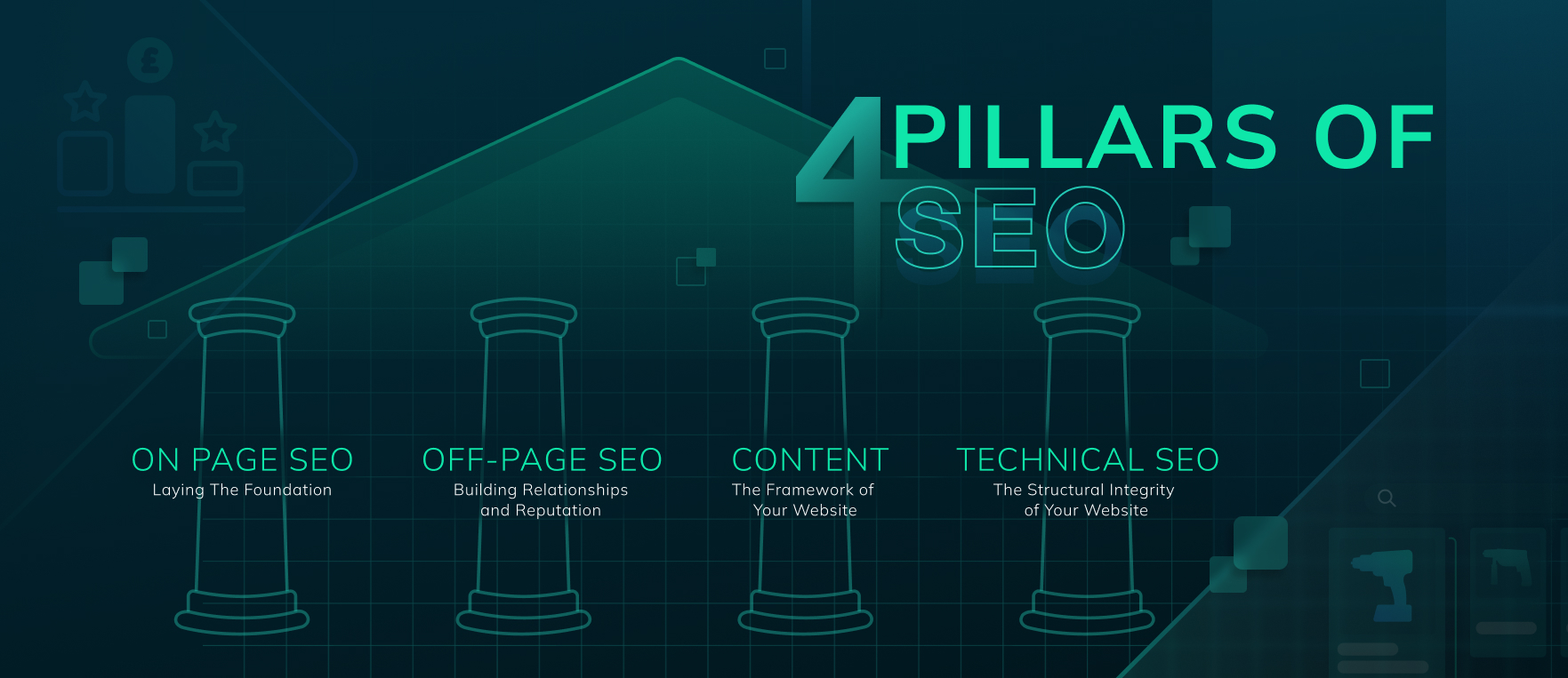 the 4 pillars of SEO